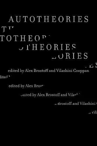 Autotheories cover