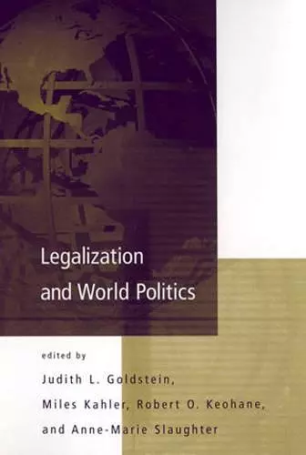 Legalization and World Politics cover