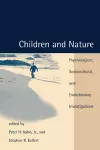 Children and Nature cover