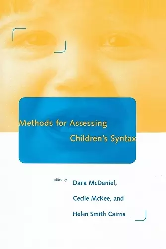 Methods for Assessing Children's Syntax cover