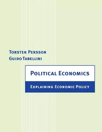 Political Economics cover