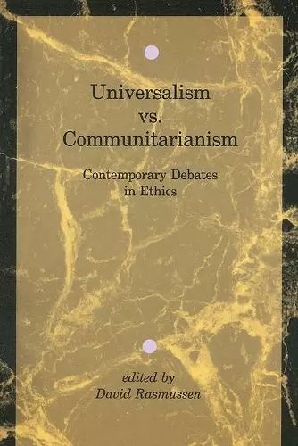 Universalism vs. Communitarianism cover