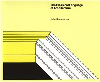 The Classical Language of Architecture cover