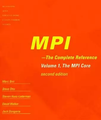 MPI - The Complete Reference cover