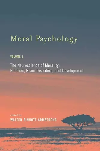 Moral Psychology cover