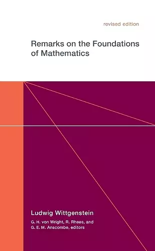Remarks on the Foundations of Mathematics cover