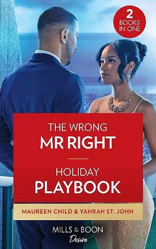 The Wrong Mr. Right / Holiday Playbook cover
