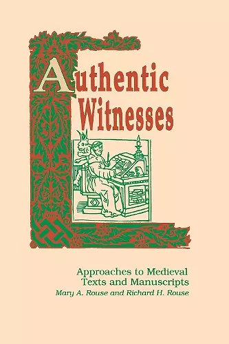 Authentic Witnesses cover