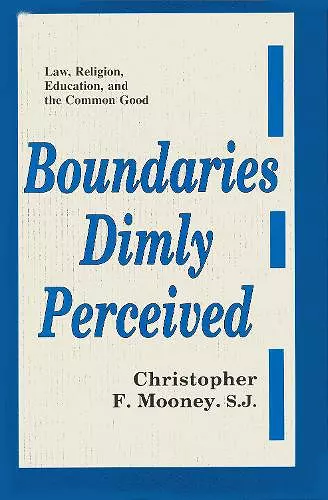 Boundaries Dimly Perceived cover