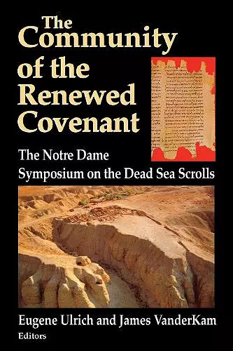 Community of the Renewed Covenant, The cover