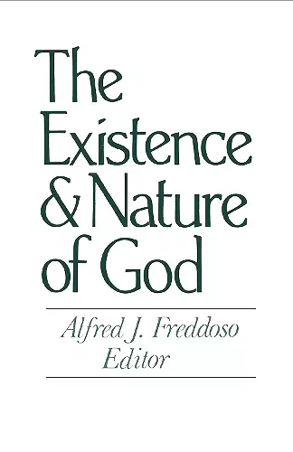 The Existence and Nature of God cover