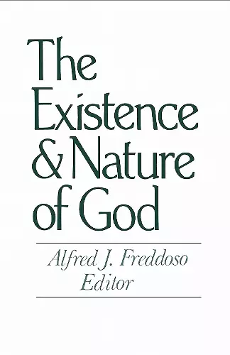 The Existence and Nature of God cover