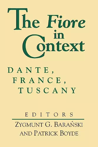 Fiore in Context, The cover