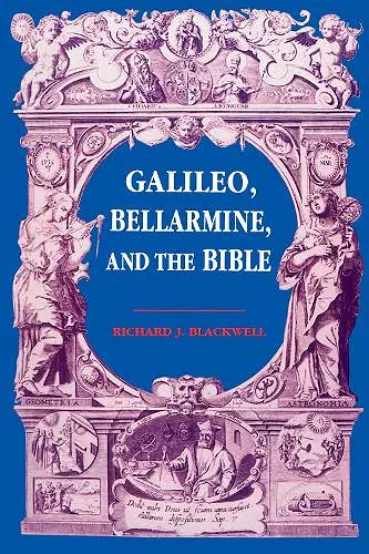 Galileo, Bellarmine, and the Bible cover