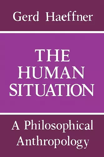 The Human Situation cover