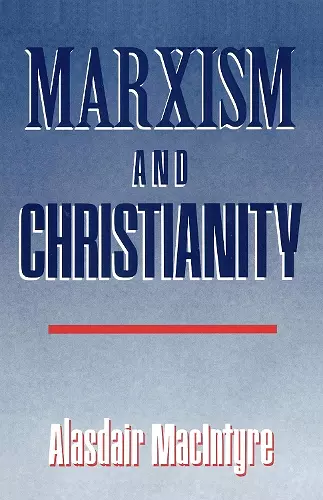 Marxism and Christianity cover