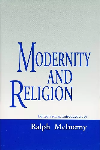 Modernity And Religion cover