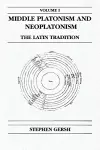 Middle Platonism and Neoplatonism, Volume 1 cover