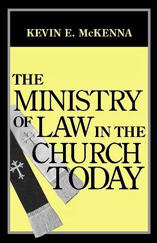 The Ministry of Law in the Church Today cover