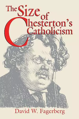 Size of Chesterton’s Catholicism, The cover