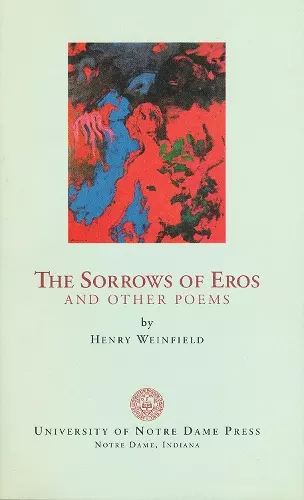 Sorrows of Eros and Other Poems cover