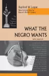 What the Negro Wants cover