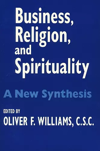 Business, Religion, and Spirituality cover