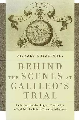 Behind the Scenes at Galileo's Trial cover