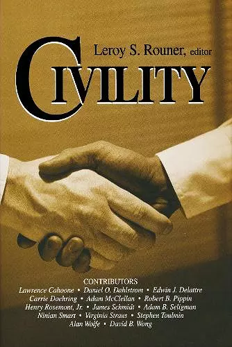 Civility cover