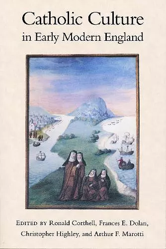 Catholic Culture in Early Modern England cover