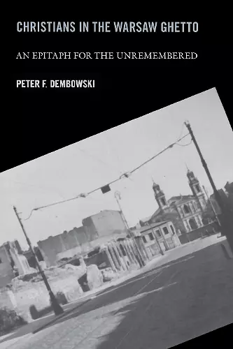 Christians in the Warsaw Ghetto cover