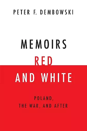 Memoirs Red and White cover