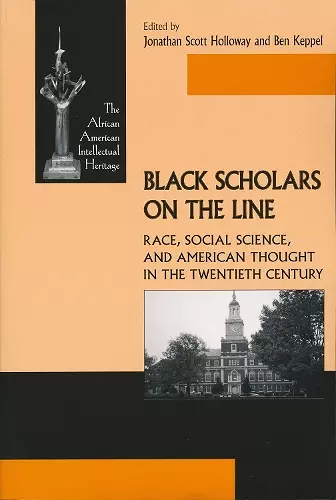 Black Scholars on the Line cover