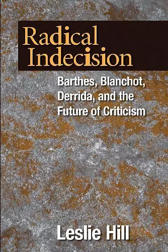 Radical Indecision cover