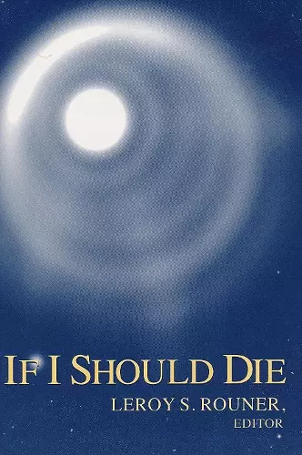 If I Should Die cover