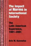 Impact of Norms in International Society cover