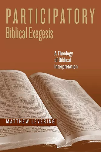 Participatory Biblical Exegesis cover