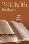 Participatory Biblical Exegesis cover