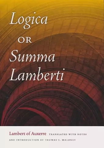 Logica, or Summa Lamberti cover