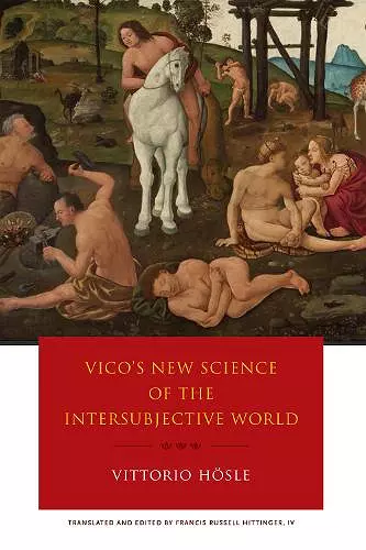 Vico's New Science of the Intersubjective World cover