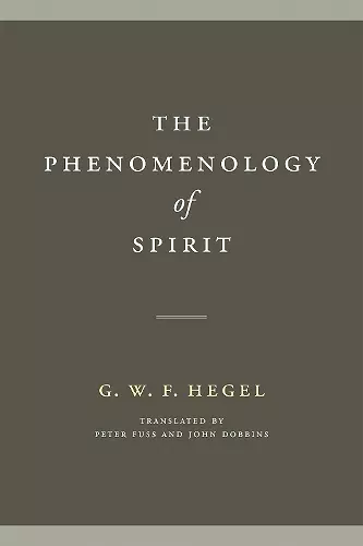 The Phenomenology of Spirit cover