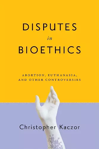 Disputes in Bioethics cover