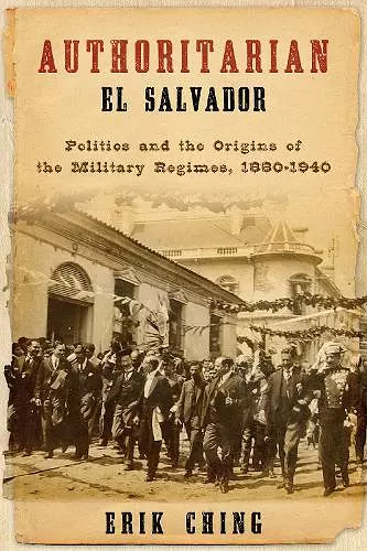 Authoritarian El Salvador cover