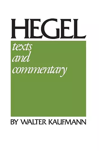 Hegel cover