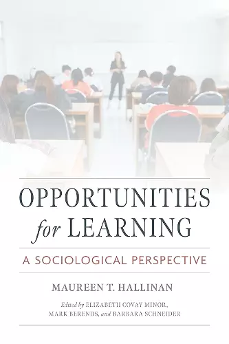 Opportunities for Learning cover