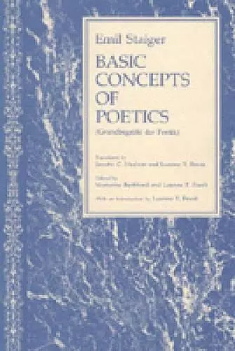 Basic Concepts of Poetics cover