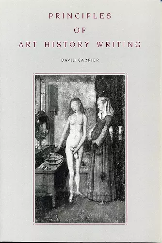 Principles of Art History Writing cover