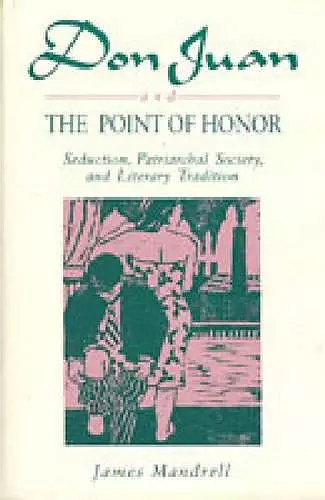 Don Juan and the Point of Honor cover