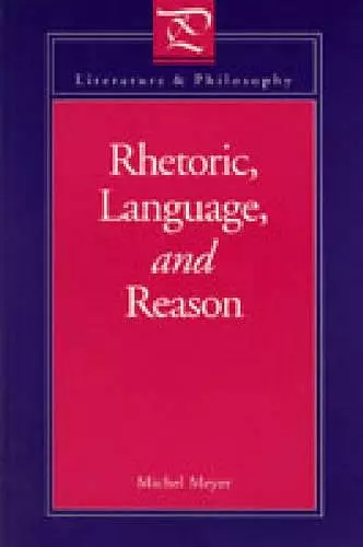 Rhetoric, Language, and Reason cover