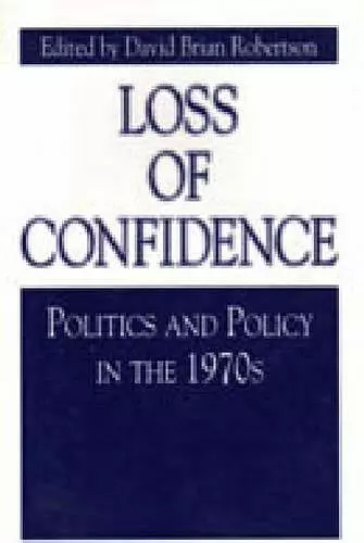 Loss of Confidence cover